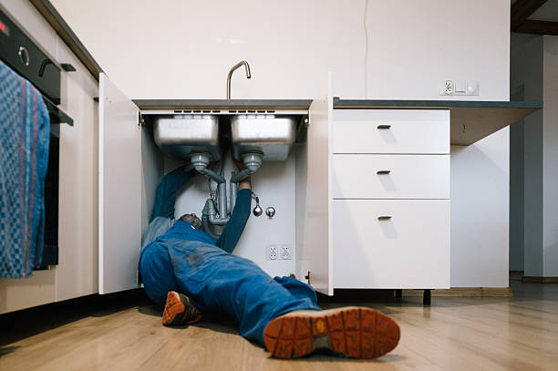 Professional Plumbing technician working in Fairmount, IN